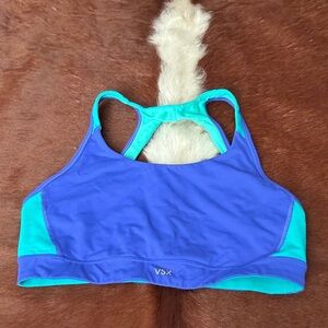 VSX Women's Vibrant Blue and Teal Swim Top